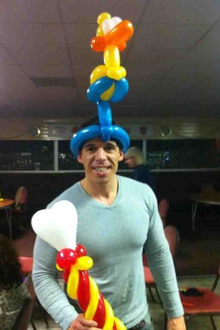 balloon duck hat